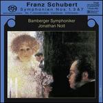 Schubert: Symphonien Nos. 1, 3, 7 "Unvollendete"