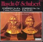 Schubert: Symphony No. 5; Haydn: Symphony  No. 49