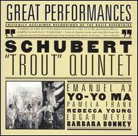 Schubert: "Trout " Quintet - Edgar Meyer (double bass); Emanuel Ax (piano); Pamela Frank (violin); Rebecca Young (viola); Yo-Yo Ma (cello)