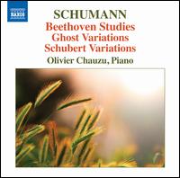 Schumann: Beethoven Studies; Ghost Variations; Schubert Variations - Olivier Chauzu (piano)
