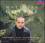 Schumann: Liederkreis, Op. 39; 12 Gedichte, Op. 35