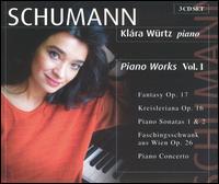 Schumann: Piano Works, Vol. 1 - Kl�ra W�rtz (piano); Nordwestdeutsche Philharmonie; Arie Van Beek (conductor)
