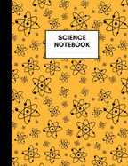 Science Notebook: Composition Notebooks for Elementary and High School Science Subjects, Wide Ruled Pages, 60 Sheets, 7.5 x 9.7 in