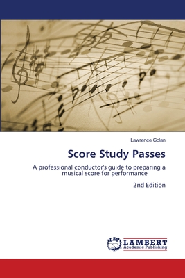 Score Study Passes - Golan, Lawrence