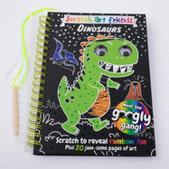 Scratch Art Friends: Dinosaurs