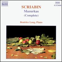 Scriabin: Mazurkas - Beatrice Long (piano)