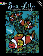 Sea Life Stained Glass Coloring Book