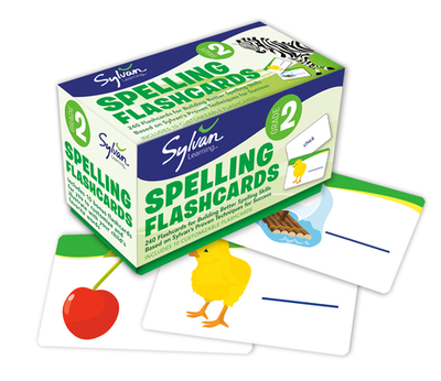 Second Grade Spelling Flashcards - Learning, Sylvan