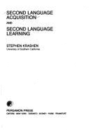 Second language acquisition and second language learning