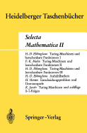 Selecta Mathematica II