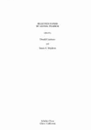 Selected Papers of Lionel Pearson