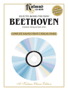 Selected Works for Piano: Beethoven, CD-ROM & Catalog