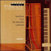 Selections from the Definitive Collection (Series Sampler) - Alexis Weissenberg (piano); Alfred Brendel (piano); Alfred Cortot (piano); Alicia de Larrocha (piano); Andr�s Schiff (piano);...
