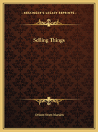 Selling Things