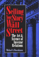 Selling Your Story to Wall Street