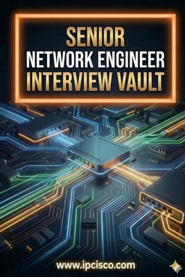 Senior Network Engineer Interview Vault: Real Technical Interview Questions & Answers for Senior-Level & CCNP/CCIE Candidates - Kosem, Gokhan, and Publishing, Ipcisco