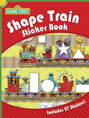 Sesame Street Classic Shape Train Sticker Book - Sesame Street