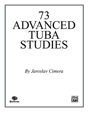 Seventy-Three Advanced Tuba Studies - Cimera, Jaroslav (Composer)