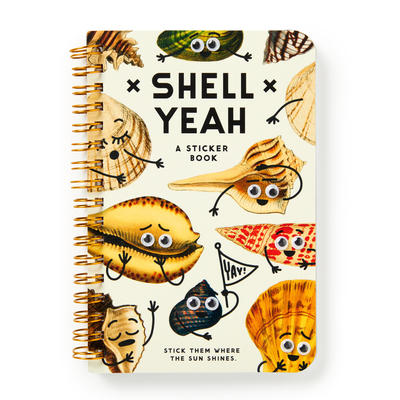 Shell Yeah Sticker Book - Brass Monkey, Brass
