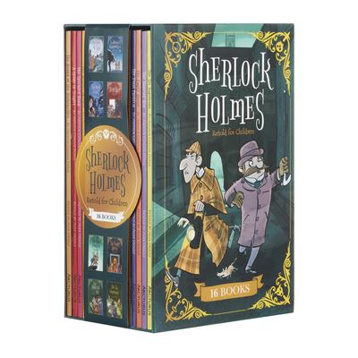 Sherlock Holmes Retold for Children: 16-Book Box Set - Woolf, Alex, and O'Brien, Eve (Illustrator)