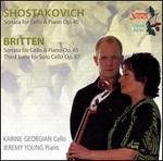 Shostakovich, Britten: Cello Sonatas