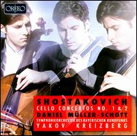 Shostakovich: Cello Concertos Nos. 1 & 2 - Daniel M�ller-Schott (cello); Bavarian Radio Symphony Orchestra; Yakov Kreizberg (conductor)