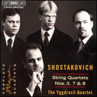 Shostakovich: String Quartets 3, 7, 8 - Yggdrasil Quartet