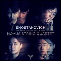Shostakovich: String Quartets No. 3 & No. 8 - Novus Quartet