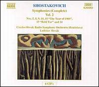 Shostakovich: Symphonies (Complete), Vol. 2 (Box Set) - Magdal�na Haj�ssyov� (soprano); Peter Mikul�s (bass); Slovak Philharmonic Choir (choir, chorus); Ladislav Slov�k (conductor)