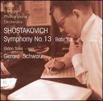 Shostakovich: Symphony No. 13 "Babi Yar"