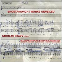 Shostakovich: Works Unveiled - Alexandros Stavrakakis (bass); C�dric Tiberghien (piano); Ekaterina Bakanova (soprano); Florent Jodelet (percussion);...