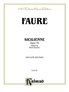 Sicilienne, Op. 78: Part(s)