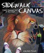 Sidewalk Canvas: Chalk Pavement Art at Your Feet