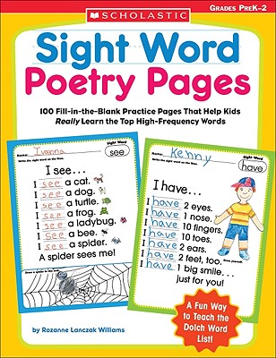 Sight Word Poetry Pages - Williams, Rozanne Lanczak