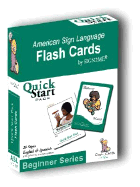 Sign2me Flash Cards: Beginner Series: Quick Start Pack