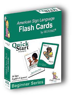 Sign2me Flash Cards: Beginner Series: Quick Start Pack - Sign2me