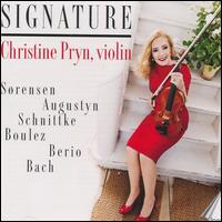 Signature - Christine Pryn (violin)