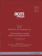 Sigplan '90 - 3rd Conference on Programming Language, Design and Implementation