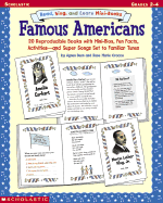 Sing, Read, and Learn Mini-Books: Famous Americans