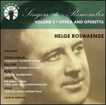 Singers to Remember: Helge Roswaenge