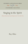 Singing in the Spirit