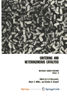 Sintering and Heterogeneous Catalysis