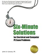 Six-Minute Solutions for Electrical and Computer PE Exam Problems