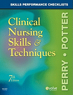 Skills Performance Checklists for Clinical Nursing Skills & Techniques
