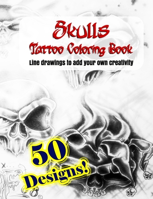 Skulls Tattoo Coloring Book - Foshee, Lisa