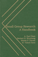 Small Group Research: A Handbook