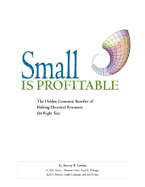 Small Is Profitable: The Hidden Economic Benefits of Making Electrical Resources the Right Size