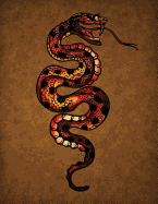 Snake Sketchbook: Blank Art Pad Notebook Journal