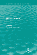 Social Choice (Routledge Revivals)