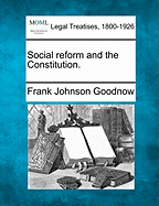 Social Reform and the Constitution